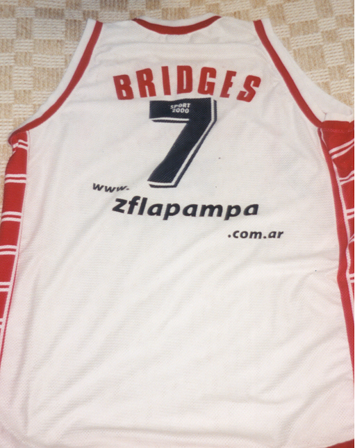 #7 Bridges LNB game jersey